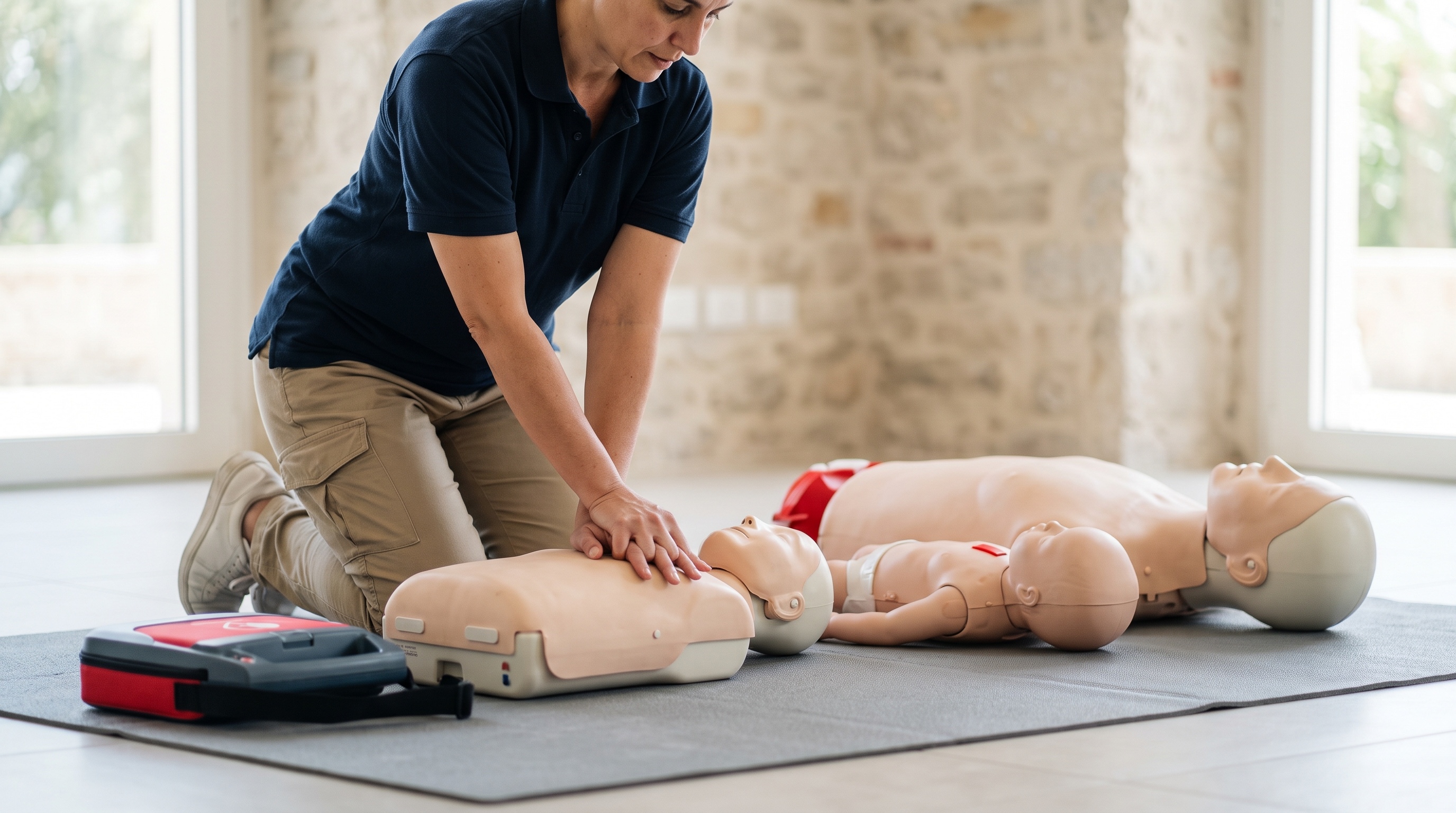 BLSD, procedura di soccorso adulto, bambino, lattante
